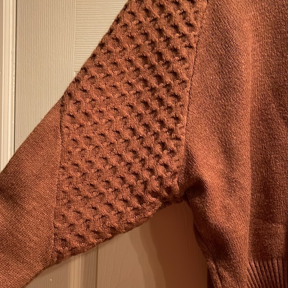 BB Dakota medium brown crop turtleneck - Picture 4 of 6